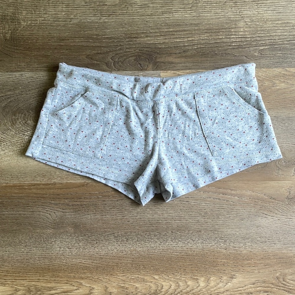 Grey Pajama Shorts